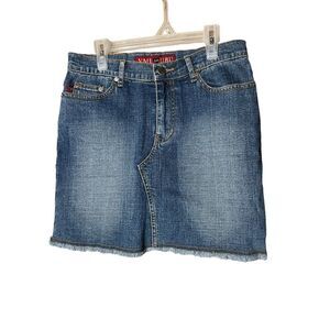 Vintage‎ Y2K YMI let’s UBU Jean Skirt Size 7